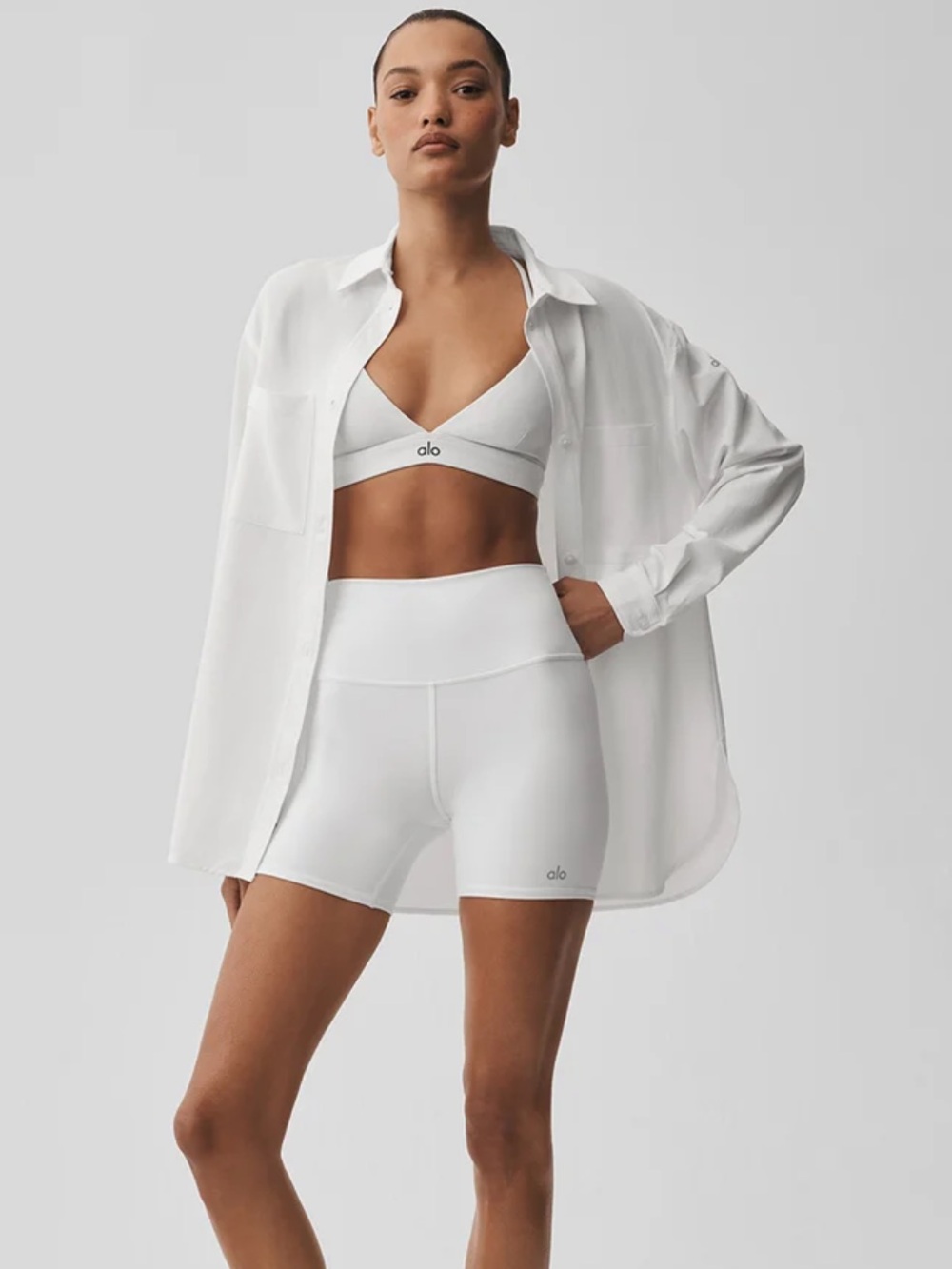 Alo Dreamscape Button Down Long Sleeve